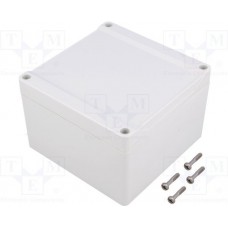 1555P2GY, Enclosures, Boxes, & Cases Watertight/Polycarb. 4.7x4.7x3.2"StyleLi