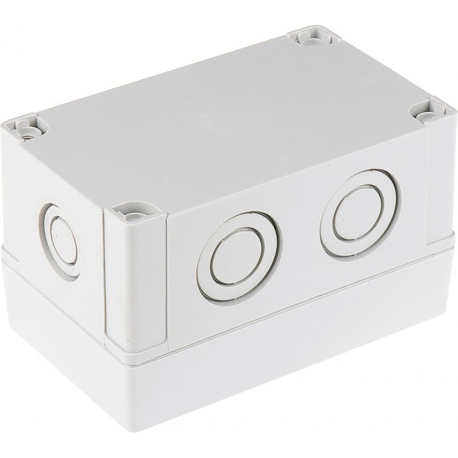 PCM 100/75 G ENCLOSURE, Grey Polycarbonate Enclosure, IP66, IP67, Grey Lid, 130 x 80 x 75mm