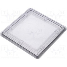 4.423.003, Inspection windows; polycarbonate; 103x103x11mm