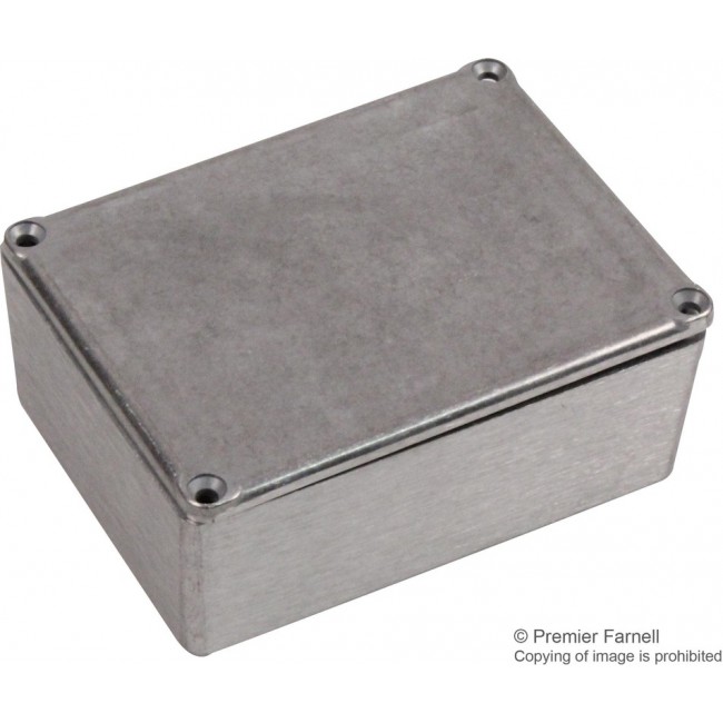 CU-471, Enclosures, Boxes, & Cases Econobox Aluminum Box (4.3 X 3.3 X 1.8 In)