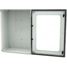 Fibreglass Reinforced Polyester Wall Box, IP66, Viewing Window, 600 mm x 500 mm x 230mm