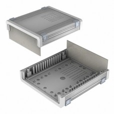 UM52011LSET, Enclosures for Industrial Automation ENCLOSURE KIT, ULTRAMAS, VENTS, 2 HALF SHELLS, 8 COVERS, 4 SCREWS