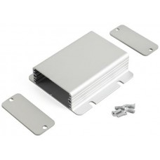 1455NF1201, Enclosures, Boxes, & Cases 120x100x50mm FLANGED BOX CLEAR
