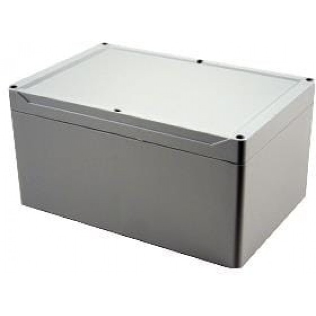 1555VB2GY, Enclosures, Boxes, & Cases Watertight/POLYCARB 9.4x6.3x4.7"StyleLid