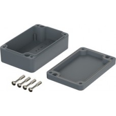 ABS enclosure, (L x W x H) 98 x 64 x 34 mm, gray (RAL 7035), IP65, 38102000