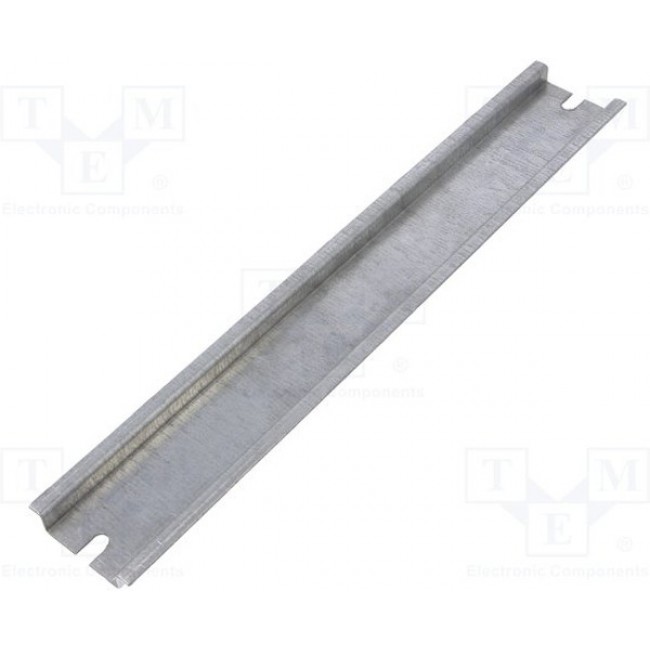 TZ35.201, DIN rail; steel; W: 35mm; L: 218mm; ZP240190105; Plating: zinc