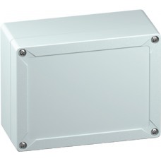 20040701, TG Series Grey Polycarbonate Enclosure, IP66, IP67, Grey Lid, 162 x 90 x 122mm