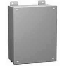 1414SCG, enclosure - NEMA 12; lift off, screw cover; grey; steel; with inner panel