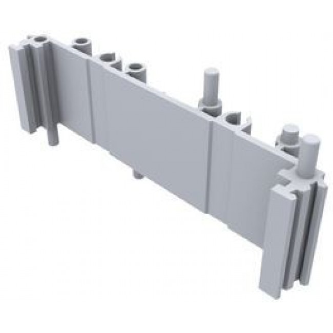 CIME/M/BE2250SS, DIN Rail Support Base Element, Mini, 22.5x82x15.8mm, Grey, Polyamide, IP20