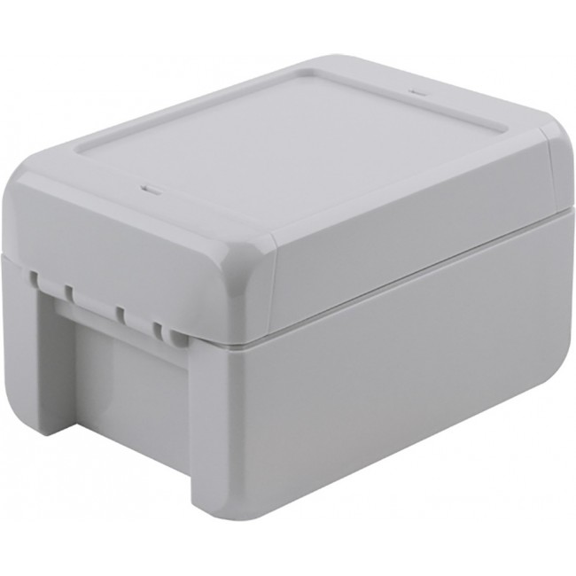 96032125 B 100806 ABS-7035, Bocube Series Light Grey ABS Enclosure, IP66, IP68, Light Grey Lid, 113 x 80 x 60mm