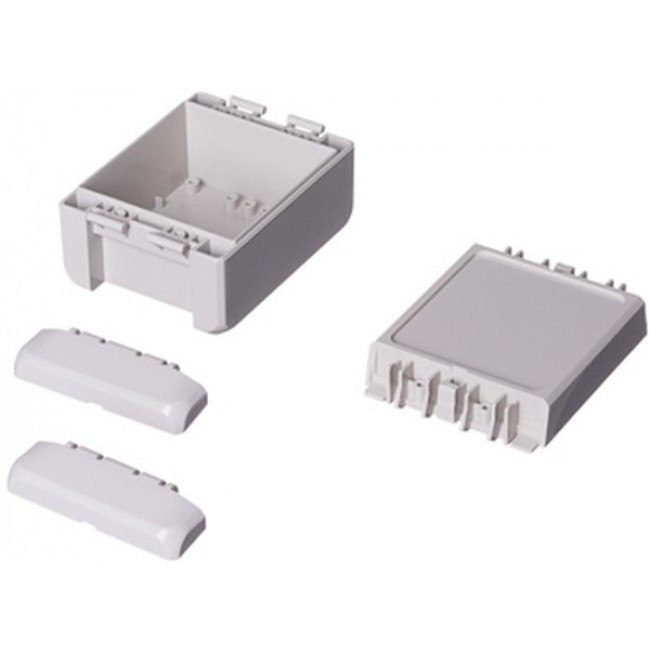 96032125 B 100806 ABS-7035, Bocube Series Light Grey ABS Enclosure, IP66, IP68, Light Grey Lid, 113 x 80 x 60mm