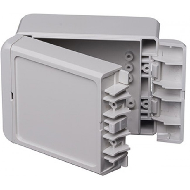 96032125 B 100806 ABS-7035, Bocube Series Light Grey ABS Enclosure, IP66, IP68, Light Grey Lid, 113 x 80 x 60mm