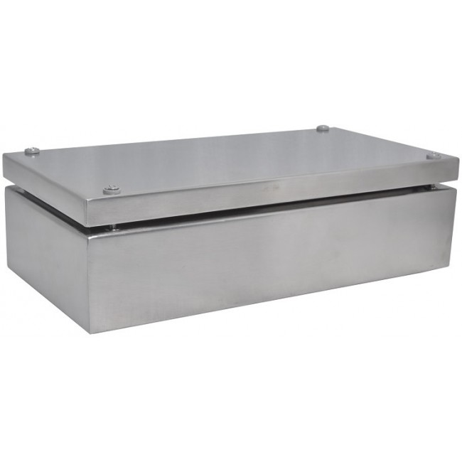 304 Stainless Steel Enclosure, IP66, 300 mm x 150 mm x 81mm