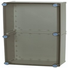 CAB PCQ 603017 T cabinet, CAB PCQ Series Grey Polycarbonate General Purpose Enclosure, IP66, IP67, IK08, Transparent Lid, 600 x 300 x 170mm