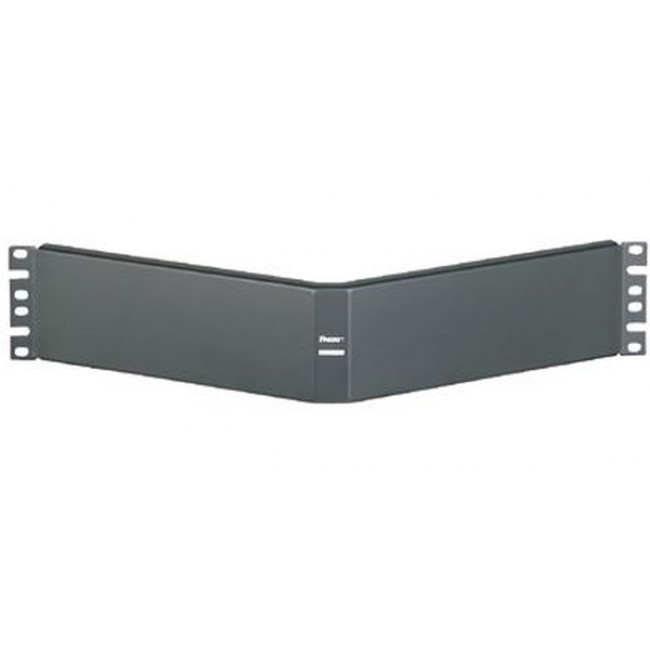 CPAF2BLY, Metal, Steel Panel, Front 19.000" L x 3.489" W x 4.161" H (482.60mm x 88.10mm x 105.70mm) Black