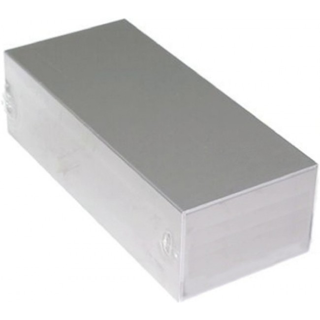 MB23-10-40, MB Series Silver Aluminium Enclosure, 400 x 230 x 100mm