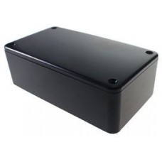 1959112, Plastic Enclosure 126x65x40mm Black ABS IP54