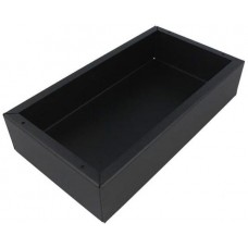 1441-14BK3, Enclosures, Boxes, & Cases Chassis - Steel 9" x 5" x 2"