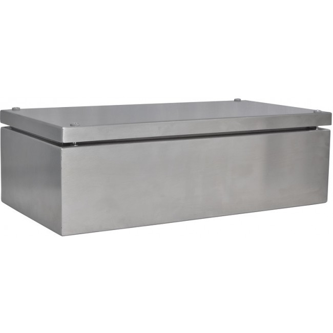 304 Stainless Steel Enclosure, IP66, 400 mm x 200 mm x 121mm