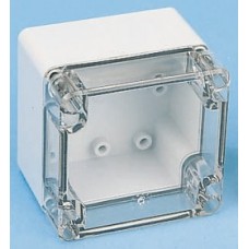 PCT 162412 ENCLOSURE, Transparent Polycarbonate Enclosure, IP66, IP67, 244 x 164 x 120mm