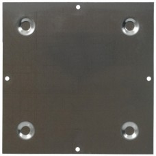 BPA-1592, Metal, Aluminum Plate 6.812" L x 6.812" W x 0.156" H (173.05mm x 173.05mm x 3.96mm) Natural