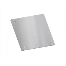 72013101, Stainless Steel Mounting Plate, 2mm H, 293mm W, 393mm L for Use with GEOS 3040 Housing Rear Cover