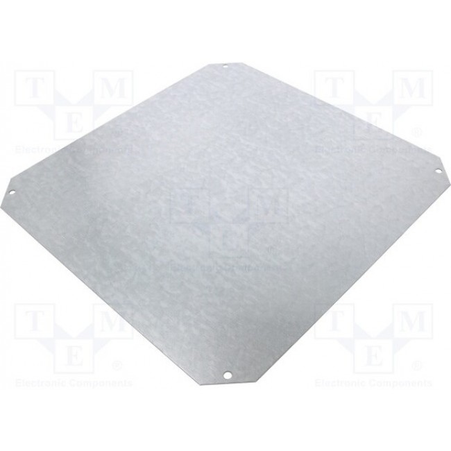 MPS ARCA 4040, Mounting plate 350mm Galvanised Steel Grey