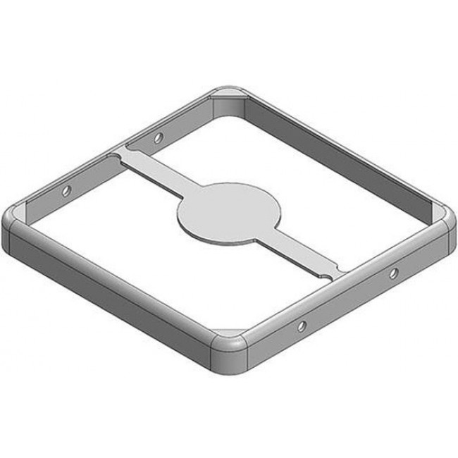 MS259-10F, EMI Gaskets, Sheets, Absorbers & Shielding 25.9 x 25.9 x 3mm Two-piece Drawn-Seamless RF Shield/EMI Shield FRAME (CRS)