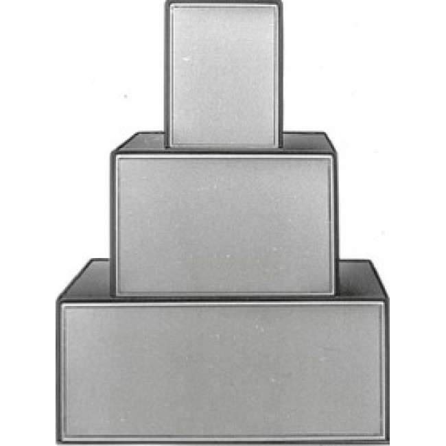 Die-cast aluminum enclosure, (L x W x H) 104 x 160 x 69.5 mm, black/silver, 382.18 SCHW./SILBER