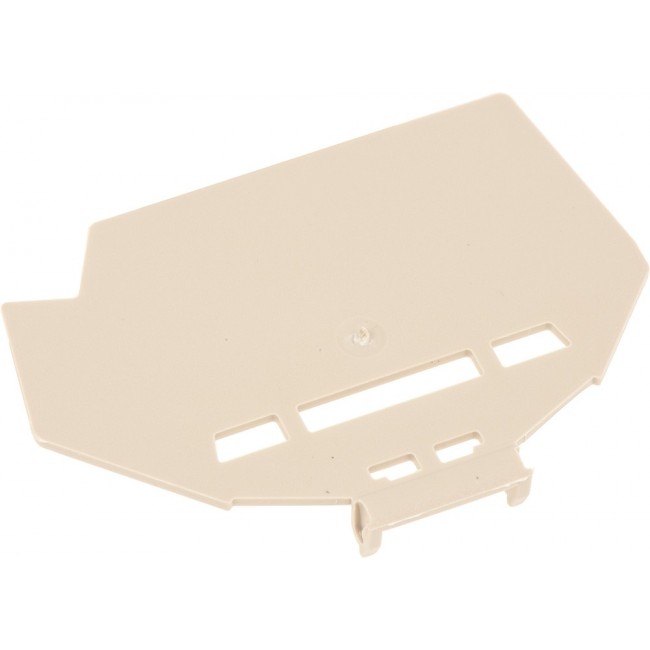 1610840000, Weidmuller Z Series End Cover for Use with DIN Rail Terminal Blocks