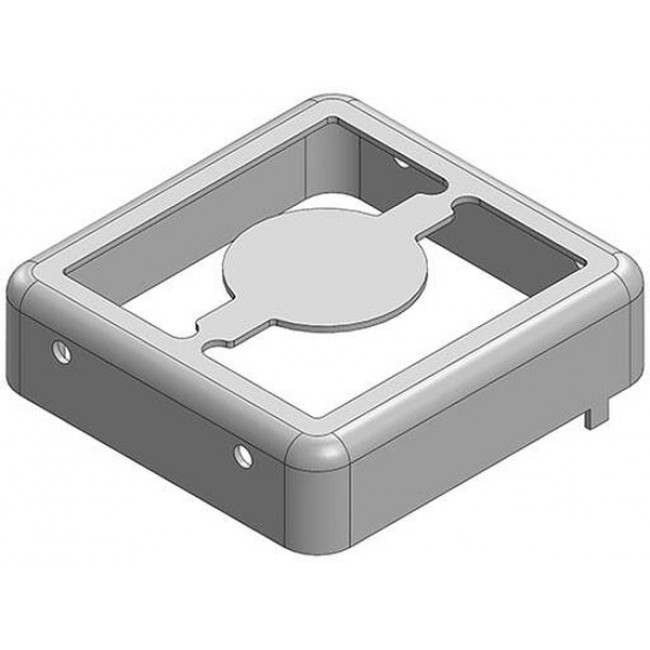 MS191-10F, EMI Gaskets, Sheets, Absorbers & Shielding 19.1 x 18.2 x 5mm Two-piece Drawn-Seamless RF Shield/EMI Shield FRAME (CRS)