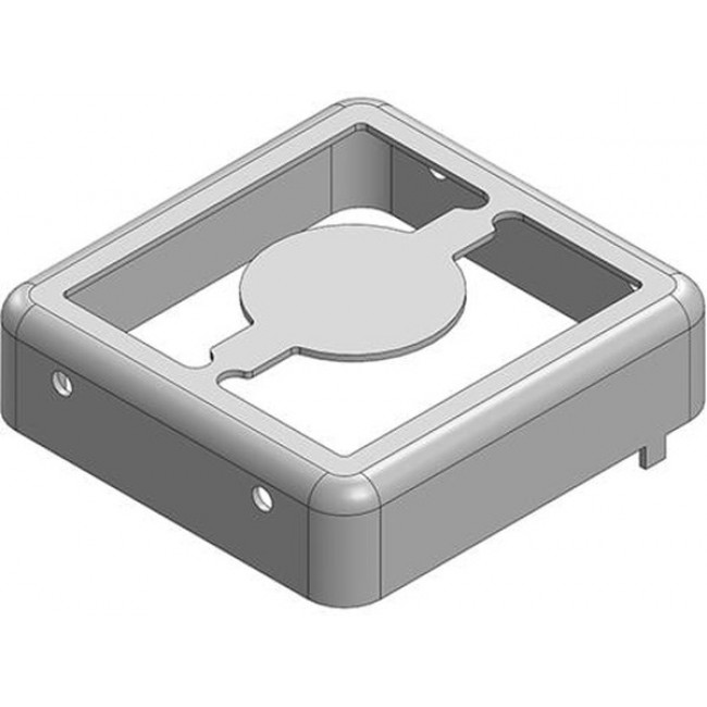 MS191-10F, EMI Gaskets, Sheets, Absorbers & Shielding 19.1 x 18.2 x 5mm Two-piece Drawn-Seamless RF Shield/EMI Shield FRAME (CRS)