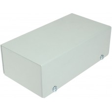 CUABOX009, Grey Aluminium Enclosure, Grey Lid, 155 x 105 x 45mm