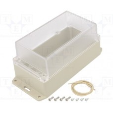 RP1185BFC, Enclosures, Boxes, & Cases ABS WATERTIGHT CLEAR LID