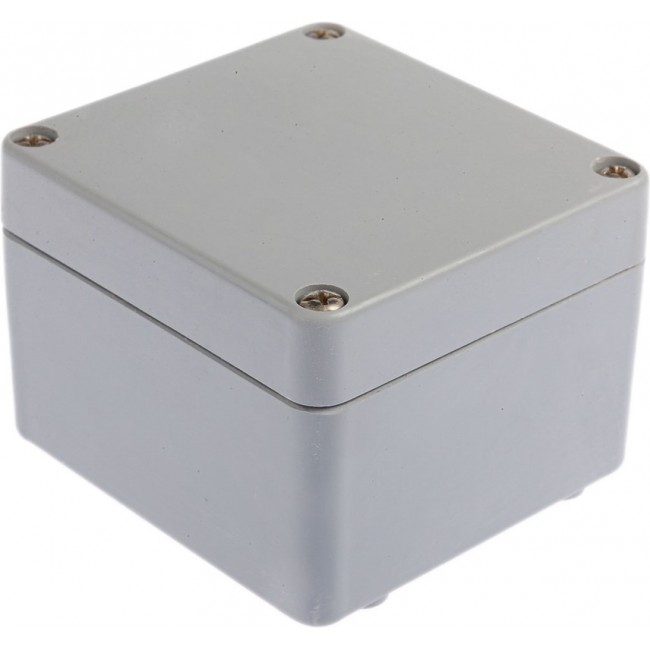 P 080806 ENCLOSURE, Plastic Enclosure Euronord 75x55x80mm Grey Polyester IP66 / IP67