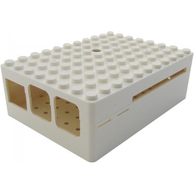 CBPIBLOX-WHT, ENCLOSURE, RASPBERRY PI B+/2B/3B, ABS