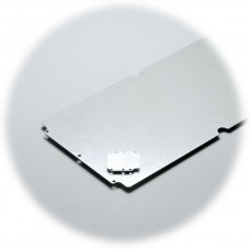 AM 1222 mounting plate, Aluminium Mounting Plate, 66mm W, 152mm L for Use with ALU, EURONORD