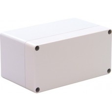 AB 081610 ENCLOSURE, Plastic Enclosure ABS Grey cover 95x160x80mm Light Grey IP66 / IP67