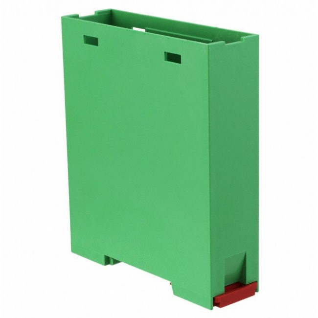 2764043, Plastic, ABS Base 2.953" L x 0.886" W x 4.232" H (75.00mm x 22.50mm x 107.50mm) Green