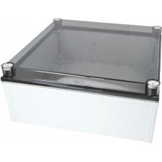 CAB PCQ 404017 T CABINET, CAB PCQ Series Polycarbonate Wall Box, IP66, IP67, Viewing Window, 172 mm x 400 mm x 400mm