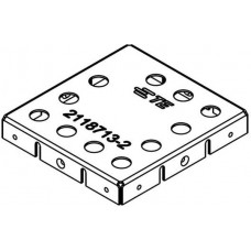 2118713-4, EMI Gaskets, Sheets, Absorbers & Shielding AL, 14.06mmx13.10mm Std Shield Cover