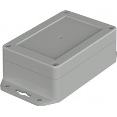 07812085 XT 120805 WL 7035, Euromas X Series Light Grey ABS Enclosure, IP66, IP68, IK07, Flanged, Light Grey Lid, 120 x 80 x 45.2mm