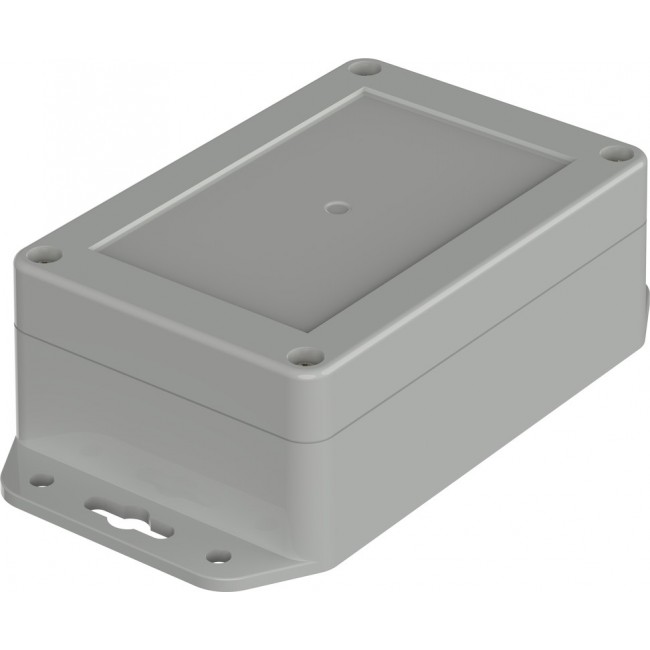 07612085 XM 120805 WL 7035, Euromas X Series Light Grey Polycarbonate Enclosure, IP66, IP68, IK07, Flanged, Light Grey Lid, 120 x 80 x 45.2m