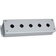 E5PB, Pushbutton Enclosure 5 Holes 343x88x74.5mm Steel IP65