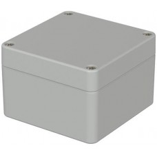 ABS enclosure, (L x W x H) 82 x 80 x 55 mm, light gray (RAL 7035), IP65, 03210000