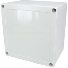 PIP-11774, Electrical Enclosures PC+10% Fiberglass Box with Captive Screws (7.1 X 7.1 X 4.9 In)