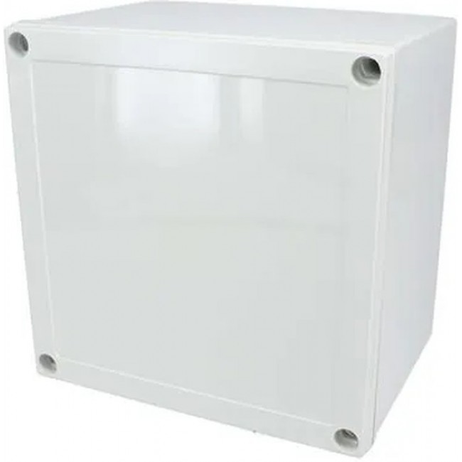 PIP-11774, Electrical Enclosures PC+10% Fiberglass Box with Captive Screws (7.1 X 7.1 X 4.9 In)