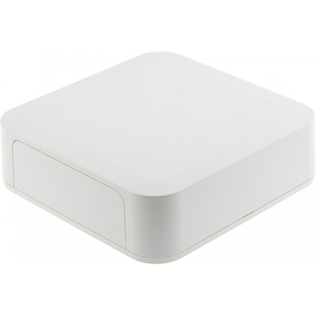 PF20-6-20W, PF Series White ABS Enclosure, IP40, White Lid, 200 x 200 x 60mm