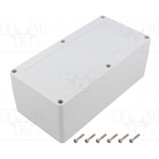 ZP200.100.75JH TM ABS, Enclosure: multipurpose; X: 100mm; Y: 200mm; Z: 75mm; ZP; ABS; gasket