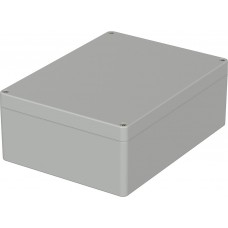 02223094, Euromas Series Light Grey Polycarbonate V0 Enclosure, IP65, IK07, Light Grey Lid, 200 x 150 x 75mm